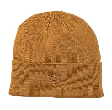 帽子 90s timberland logo beanie knitcap Timberland Men's Cuffed Beanie with Leather Logo Patch